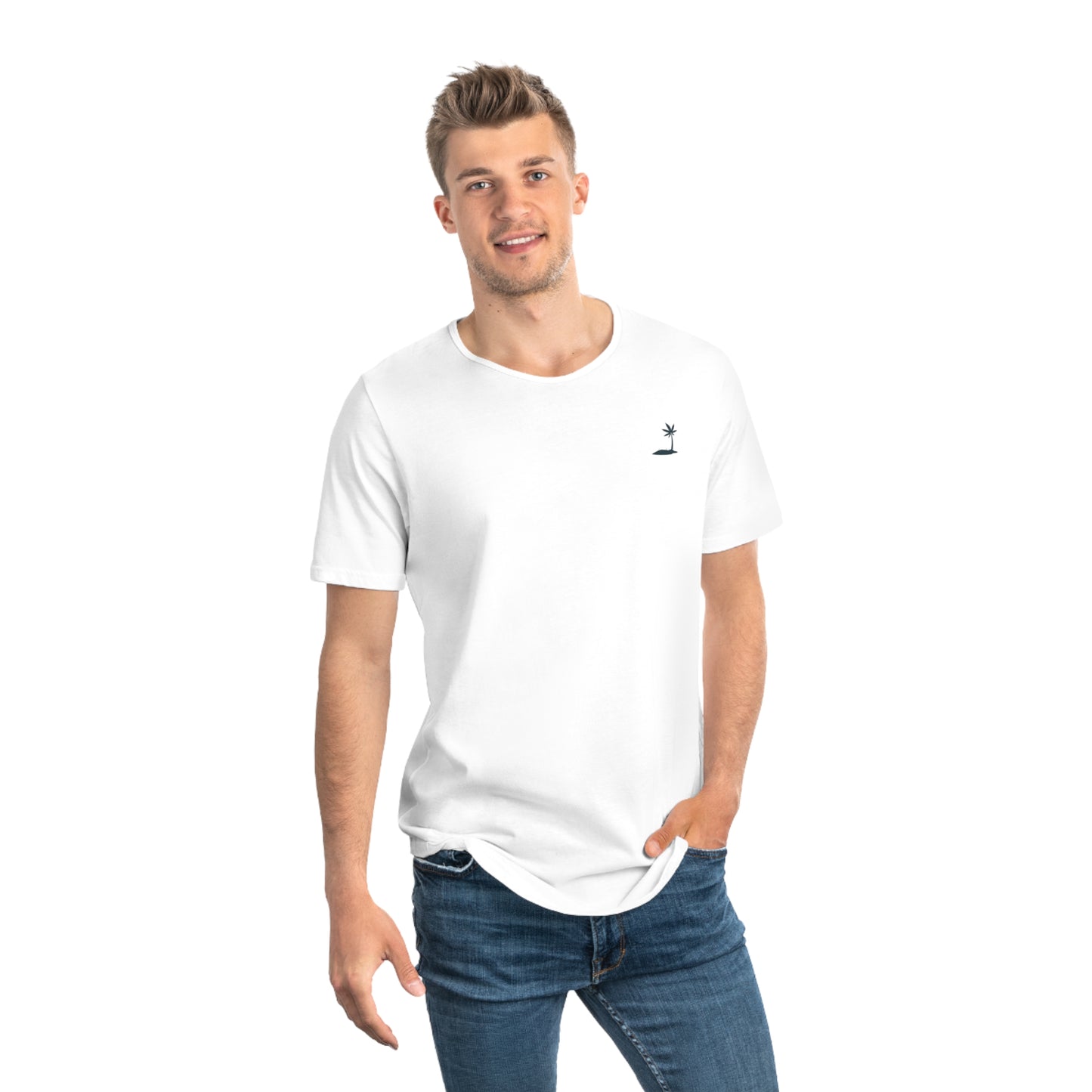 Clean Curved Hem Tee