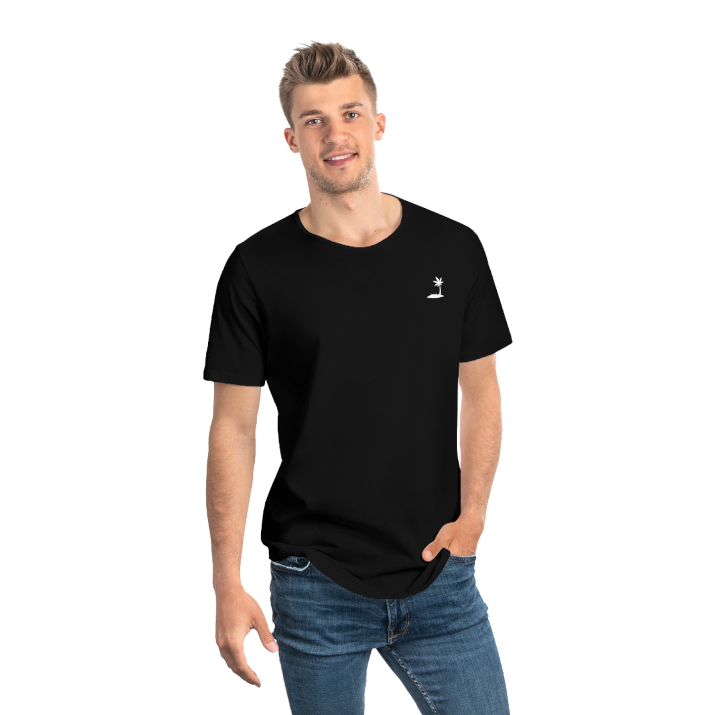 Clean Curved Hem Tee